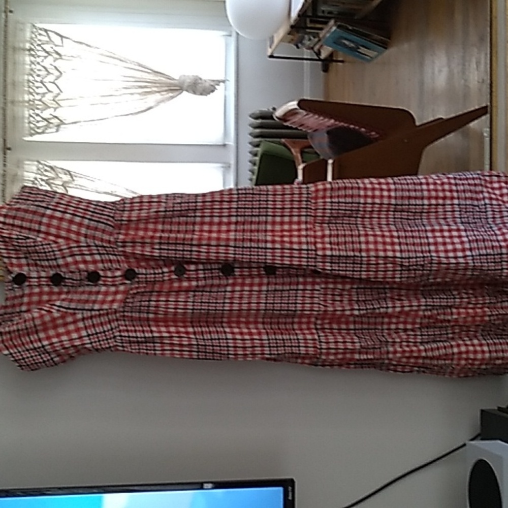 Urban Outfitters plaid sundress, small